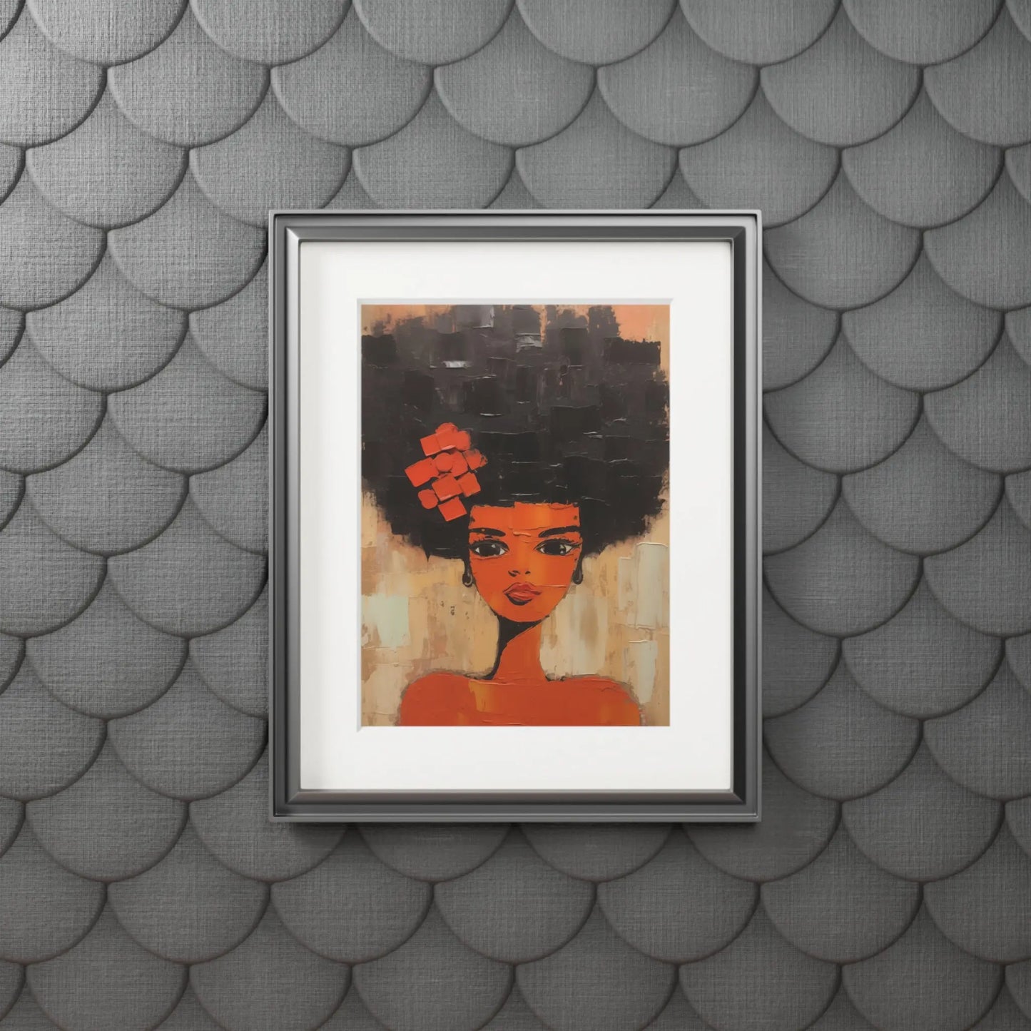 Woman Portrait VI, 2024 | Fine Art Prints | African American art prints | African American paintings