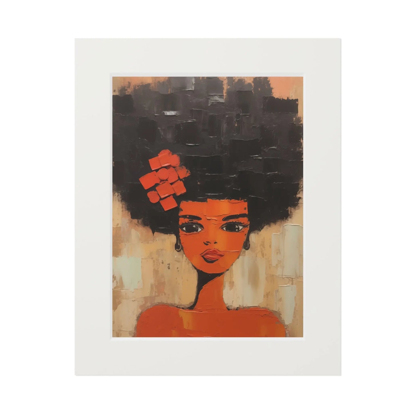 Woman Portrait VI, 2024 | Fine Art Prints | African American art prints | African American paintings