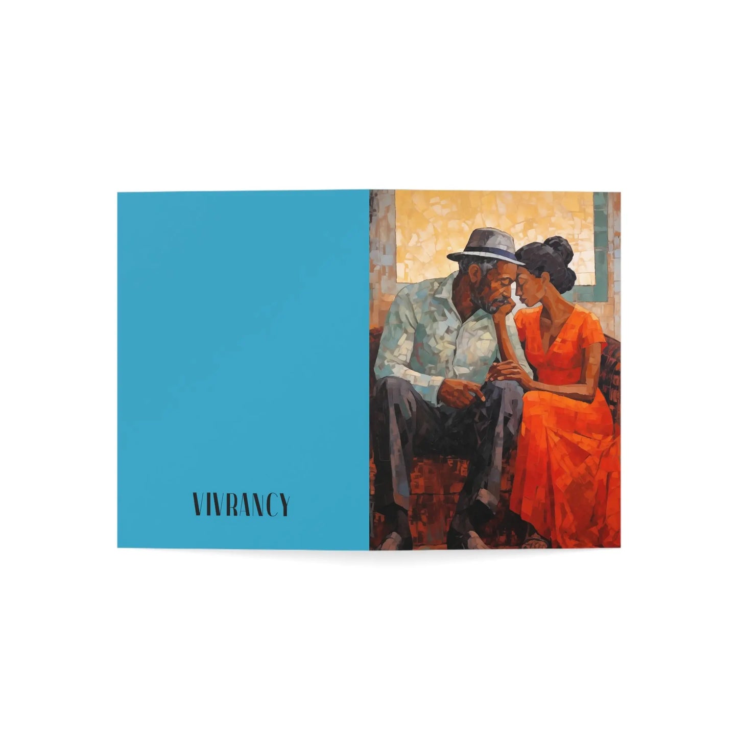 To My Beloved Anniversary Card Black Love Valentine's Day Cards | Valentine's Day for him | Valentine's Day for her | Anniversary Cards for Him | Anniversary Cards for Her | Happy Anniversary Cards Greeting Cards (1, 10, 30, and 50pcs)