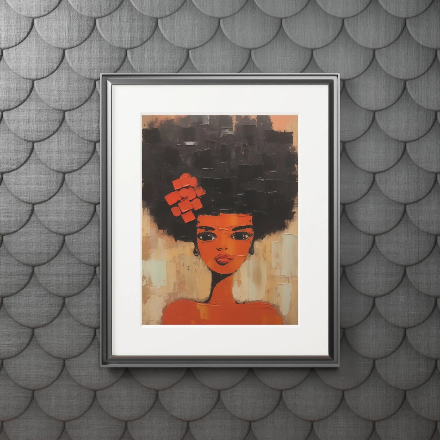 Woman Portrait VI, 2024 | Fine Art Prints | African American art prints | African American paintings