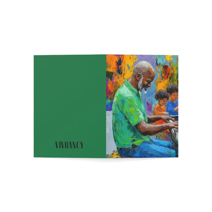 Birthday Card for Dad | Father | Fatherhood | Dad Birthday | Black Love Greeting Cards for Black Father |Greeting Cards for Him | Black Dads  (1, 10, 30, and 50pcs)