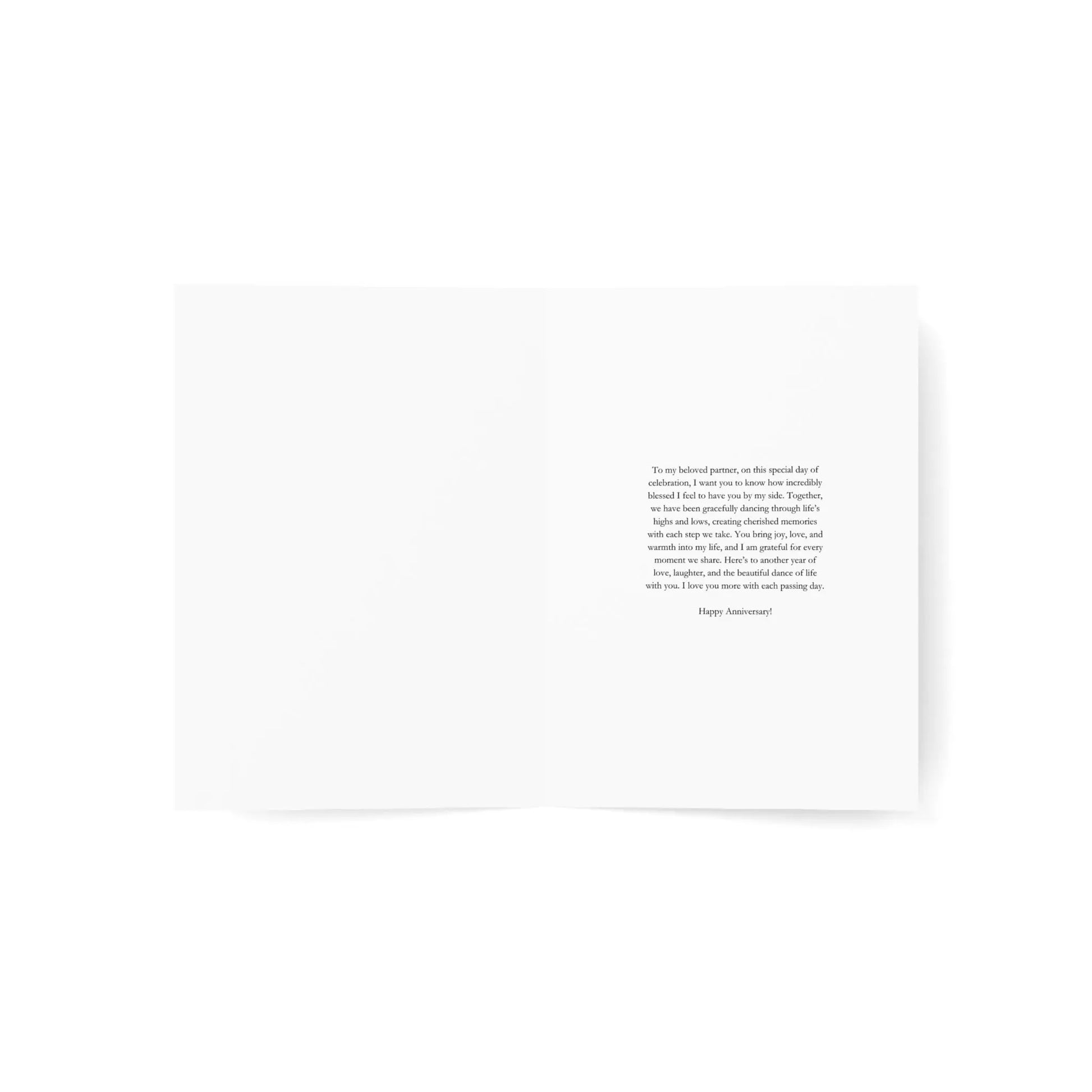 Black Love Anniversary Cards | Anniversary Cards for Him | Anniversary Cards for Her | Happy Anniversary Cards Greeting Cards (1, 10, 30, and 50pcs) 