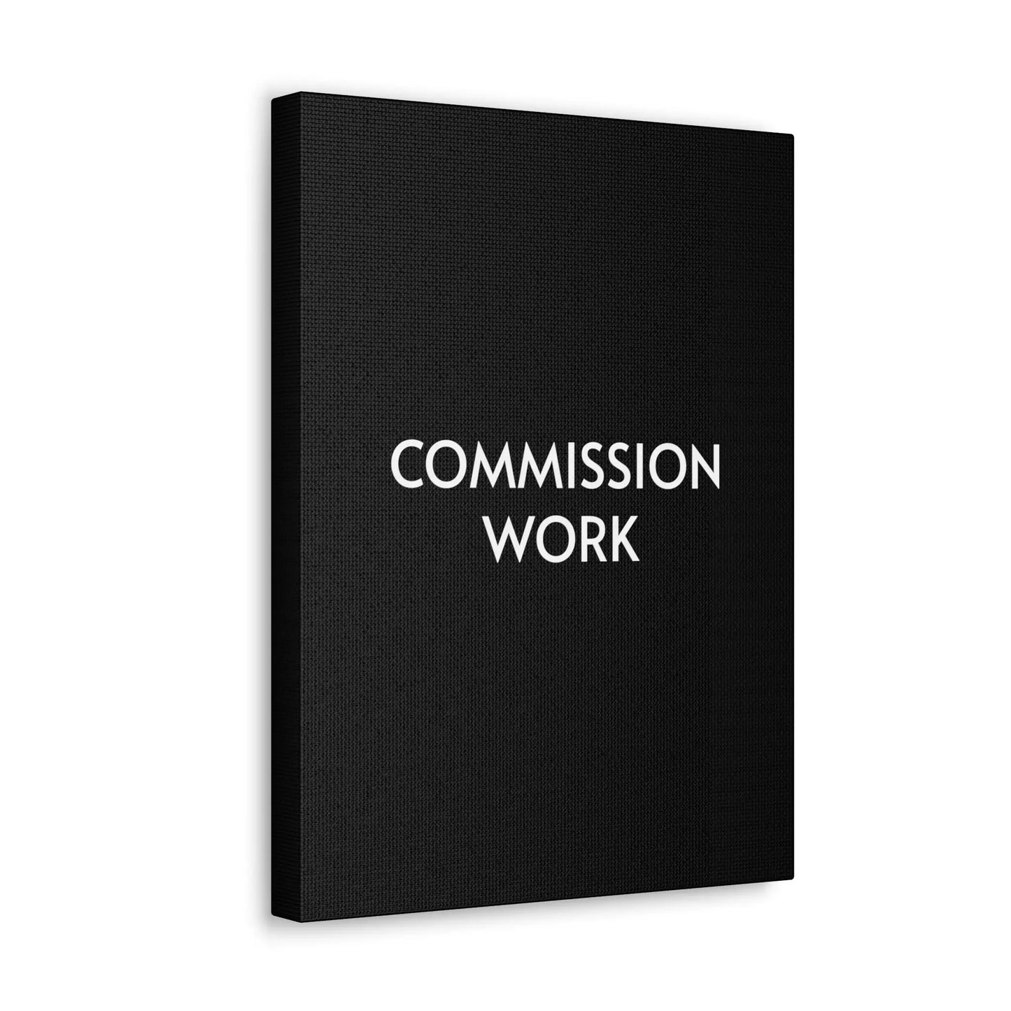 Commission Work on Canvas (Unframed) | Canvas Gallery Wraps 
