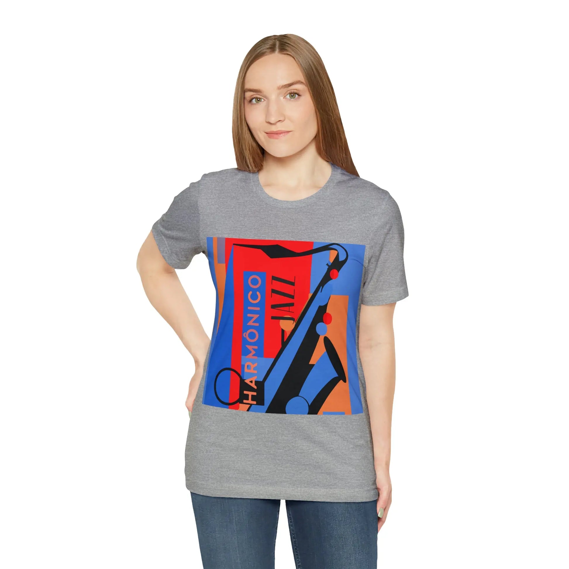 Harmônico Jazz Graphic T-Shirt | Unisex Jersey Short Sleeve Tee 