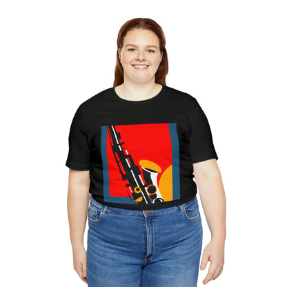 All About Sax Graphic T Shirt | Unisex Jersey Short Sleeve Tee 