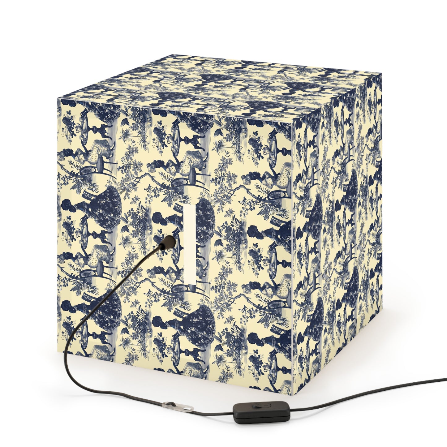 High Tea in the Garden Light Cube Lamp