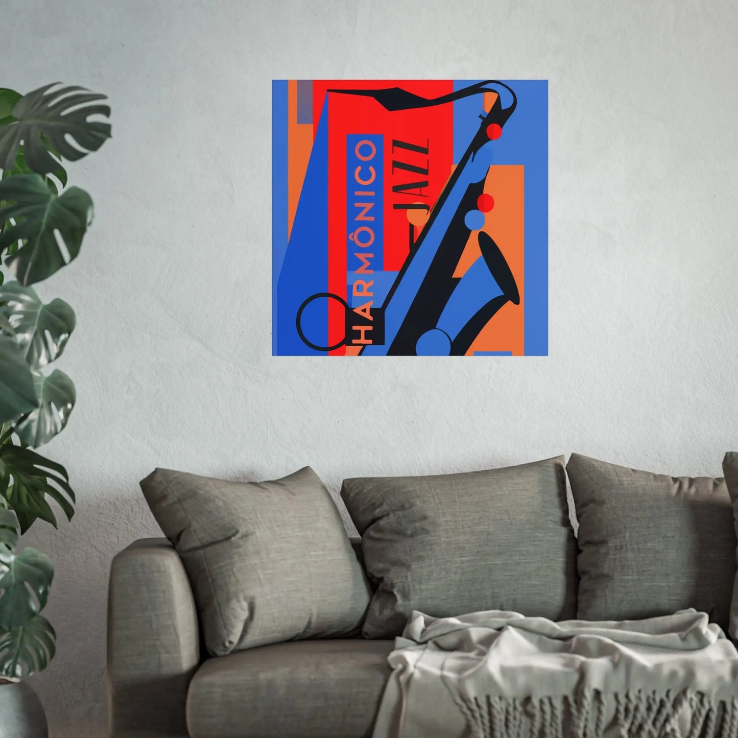Harmônico Jazz Fine Art Poster 