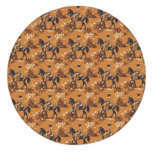 American Western Cowgirl II Tablecloth
