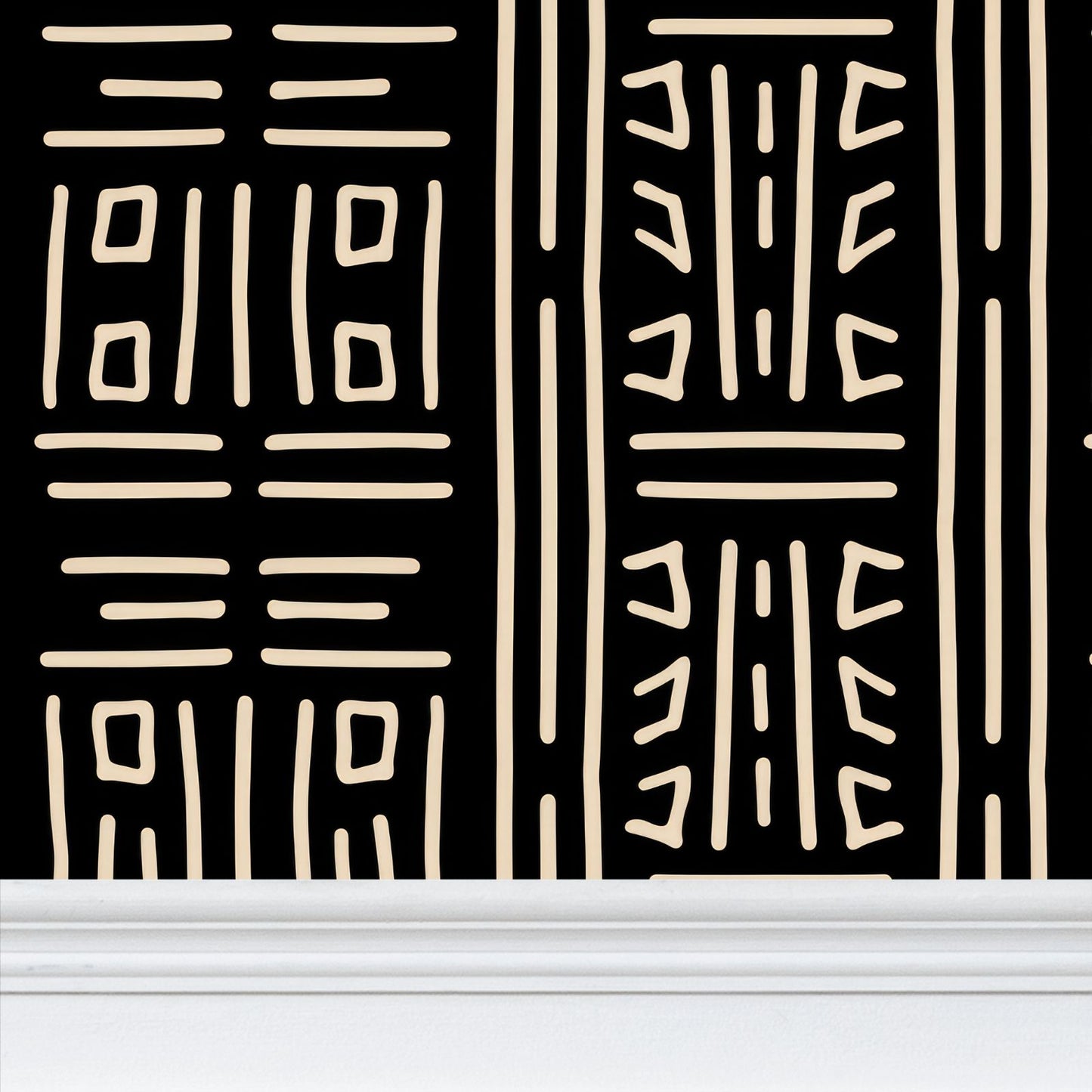 African Mudcloth Luxury Wallpaper 01
