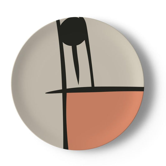 Custom Order Request:Midcentury Modern Multi-Color Abstract Dinnerware