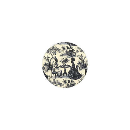 High Tea in the Garden Toile de Jouy Ceramic Serving Platter