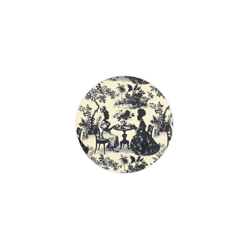 High Tea in the Garden Toile de Jouy Ceramic Serving Platter