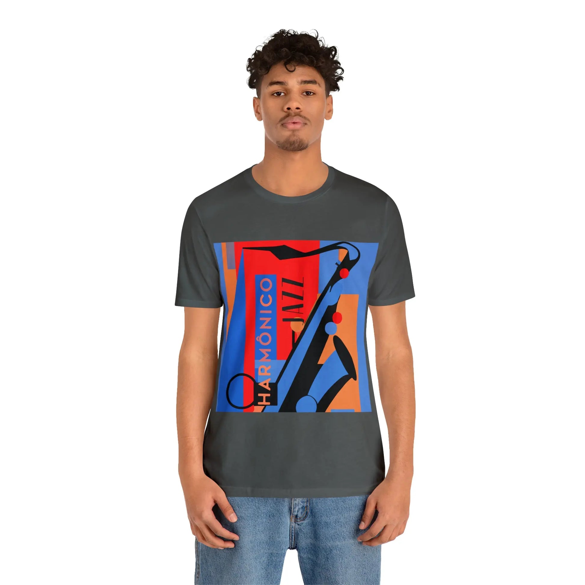 Harmônico Jazz Graphic T-Shirt | Unisex Jersey Short Sleeve Tee 