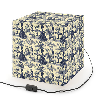 High Tea in the Garden Light Cube Lamp
