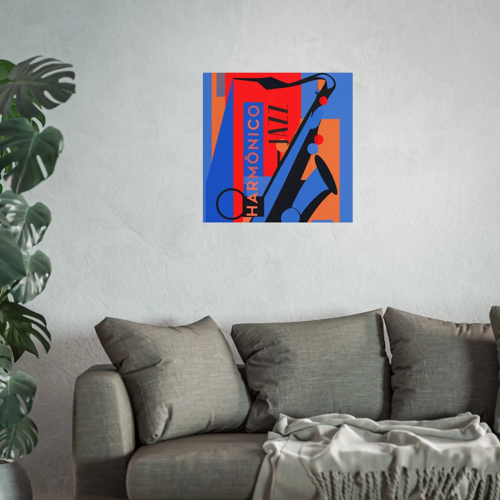 Harmônico Jazz Fine Art Poster 