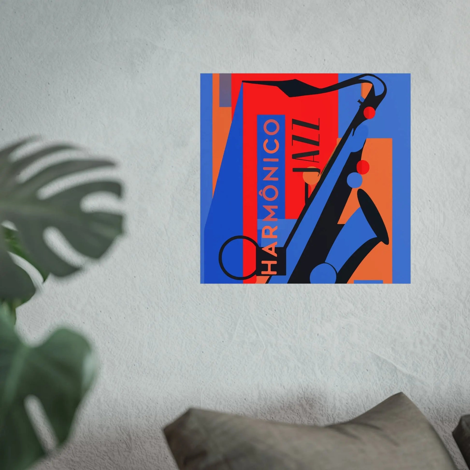 Harmônico Jazz Fine Art Poster 