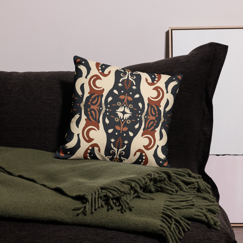 American West Throw Pillow