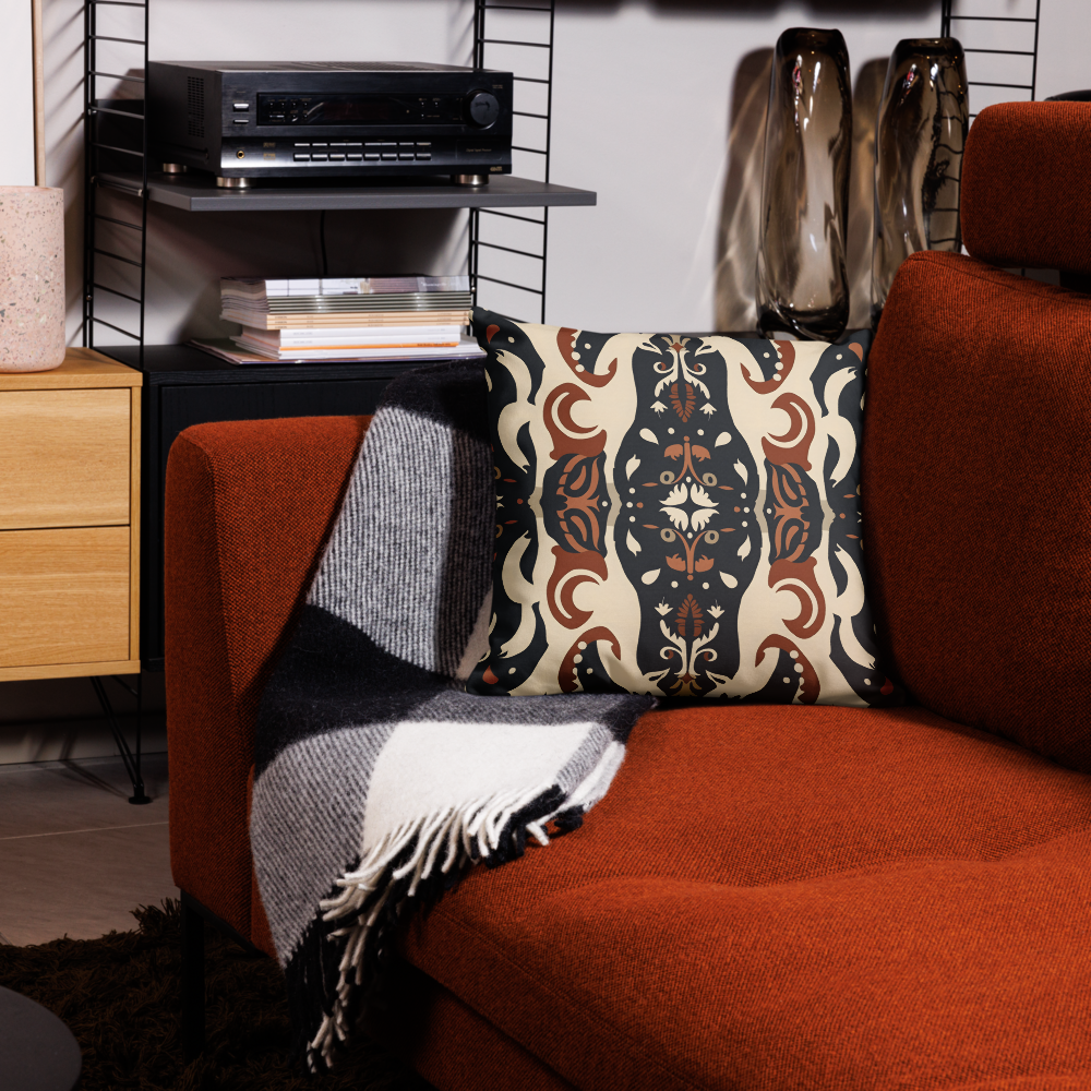 American West Throw Pillow
