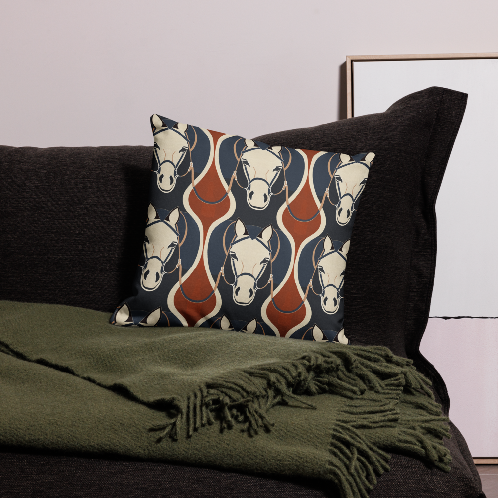 Giddy Up Throw Pillow