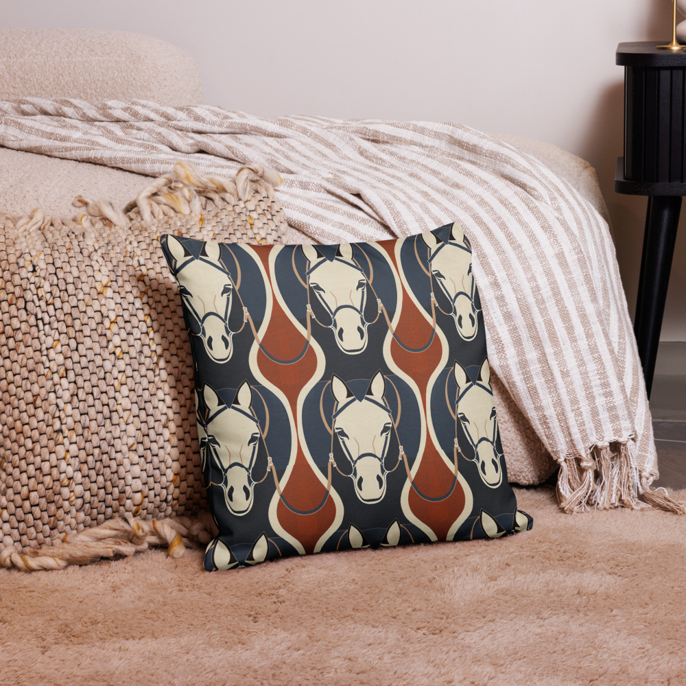 Giddy Up Throw Pillow