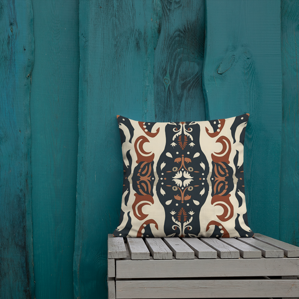 American West Throw Pillow