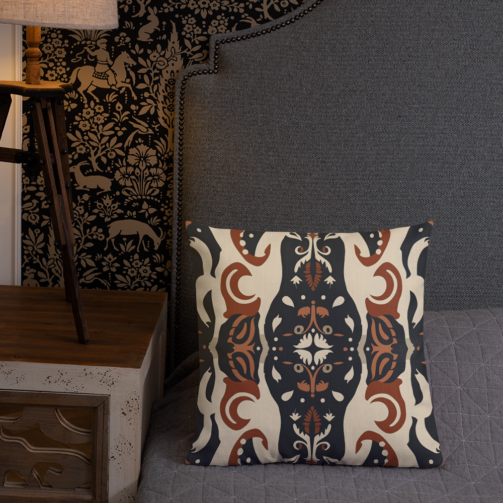 American West Throw Pillow