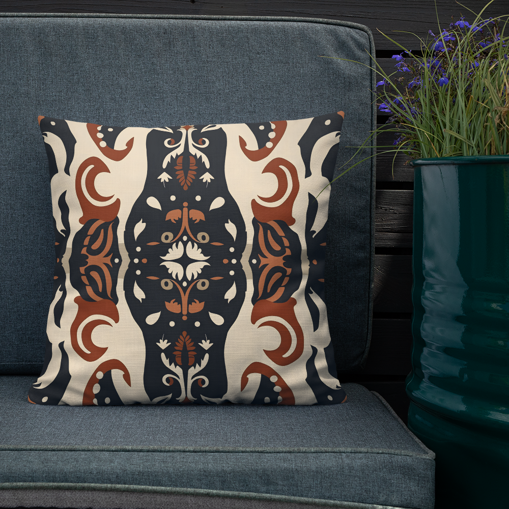 American West Throw Pillow