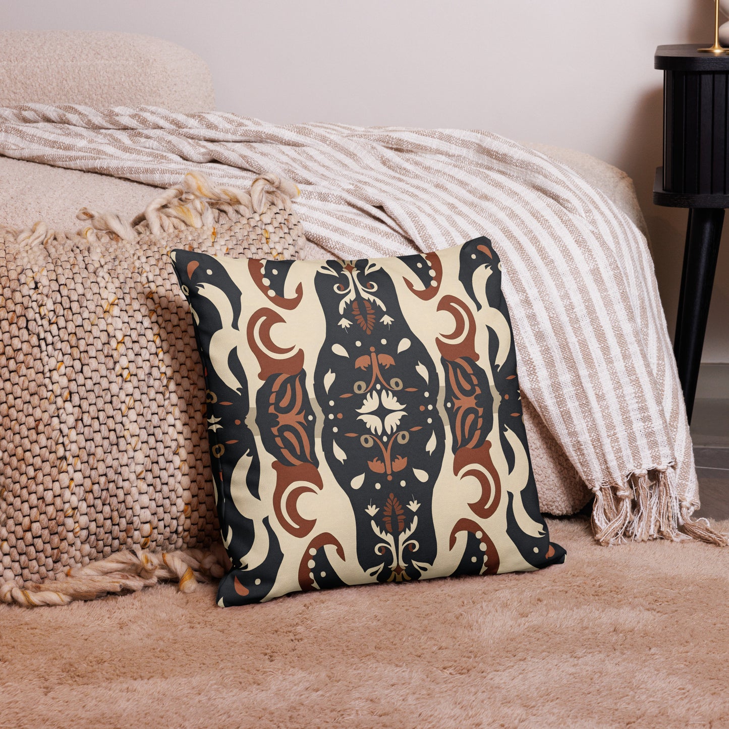 American West Throw Pillow