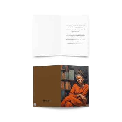 Happy Birthday Grandma, Grandmother Greeting Card, Greeting Card for Her, Greeting Card for Women, African American Greeting Cards, Birthday Card for Woman, Birthday Card for Women Greeting card